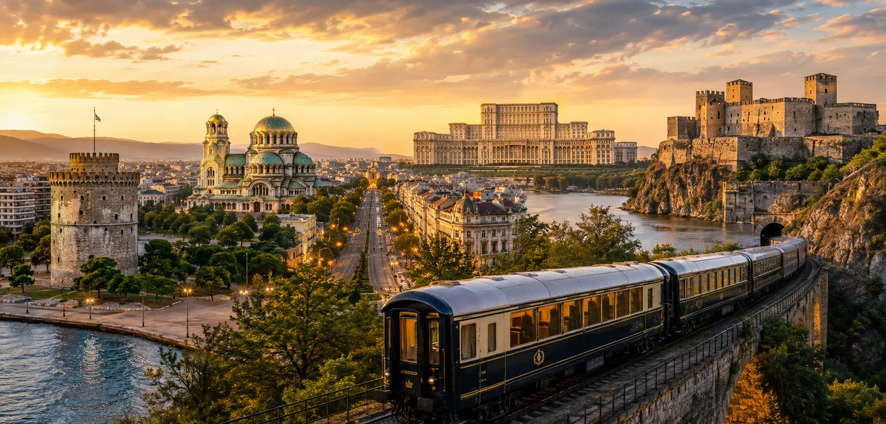 Orient Express Route Rail Tour, 8ημ. Orient Express Route Rail Tour, 8ημ.