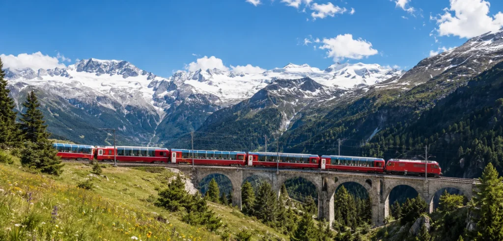 Rail Tour στις Ελβετικές Άλπεις, 8ημ. Rail Tour στις Ελβετικές Άλπεις, 8ημ.