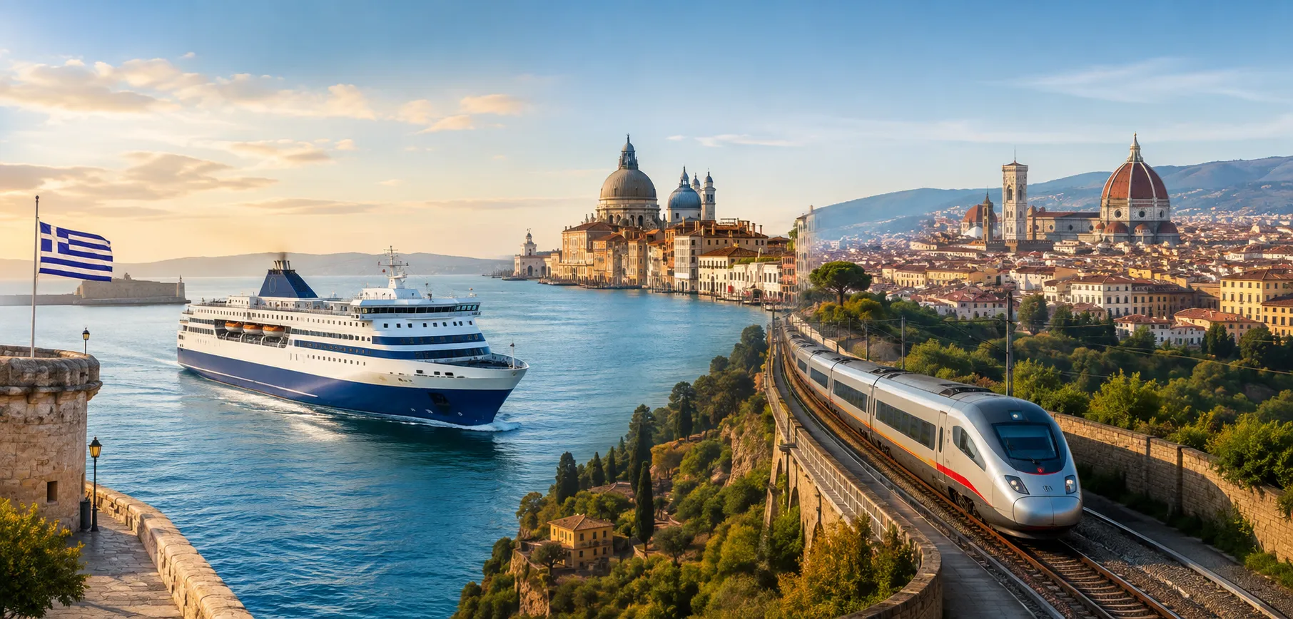 Rail & Cruise, 6ημ. Rail & Cruise, 6ημ.