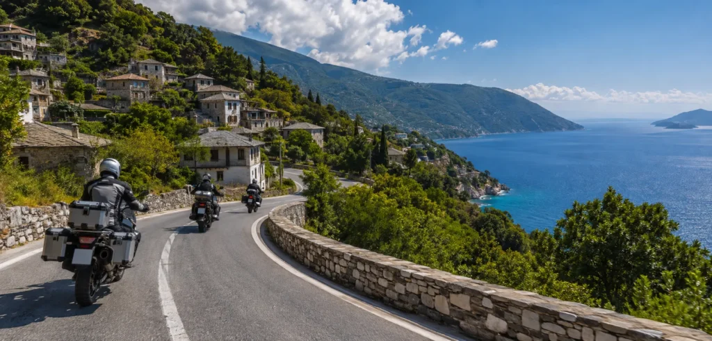 Moto Touring στο Πήλιο & στις Σποράδες, 5ημ. Moto Touring στο Πήλιο & στις Σποράδες, 5ημ.