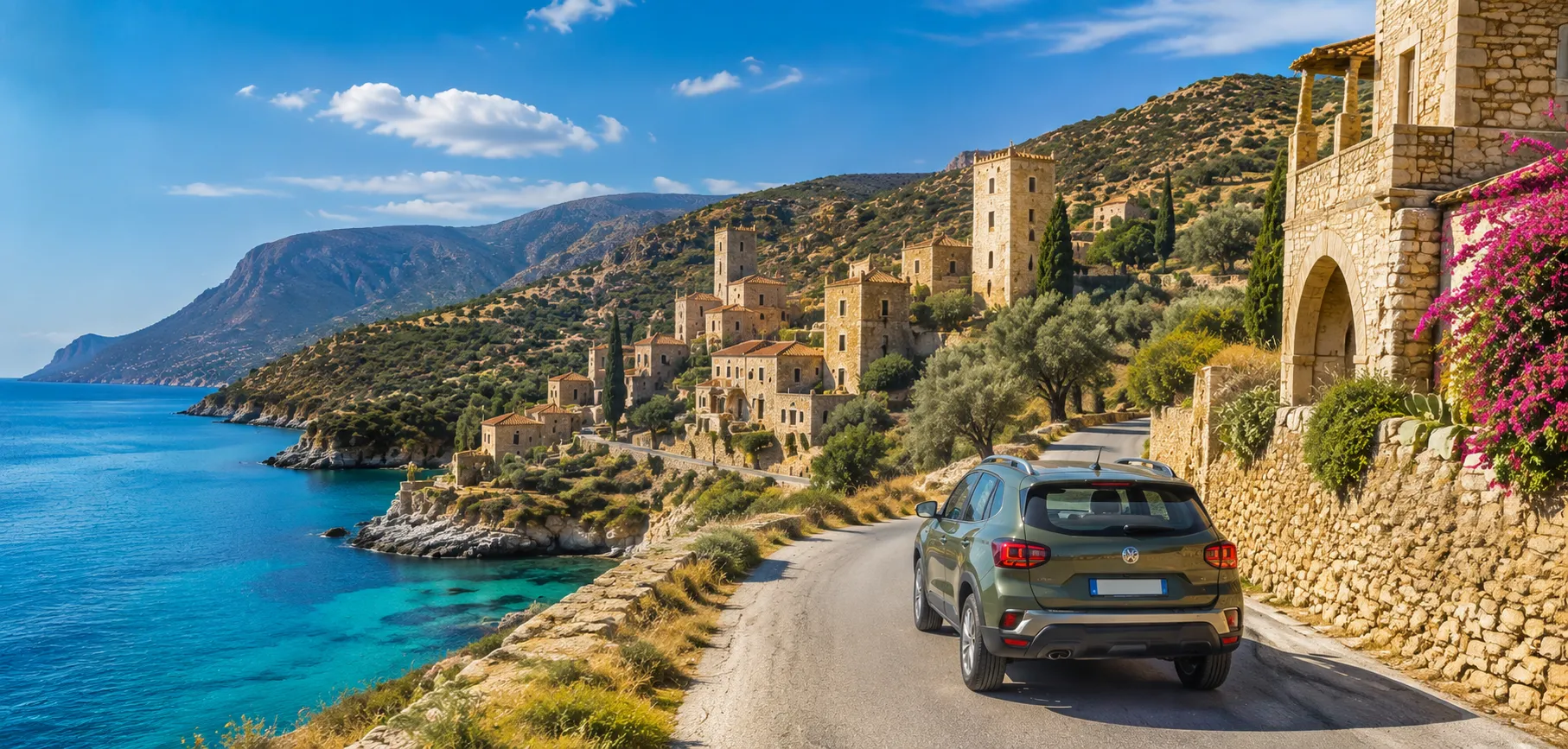 Self-Drive Slow Travel στη Μάνη, 5ημ